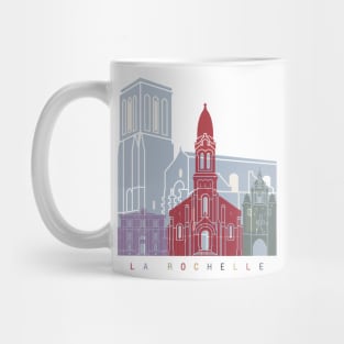 La Rochelle skyline poster Mug